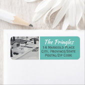 Middeneeuwse moderne Return Address Label (Insitu)