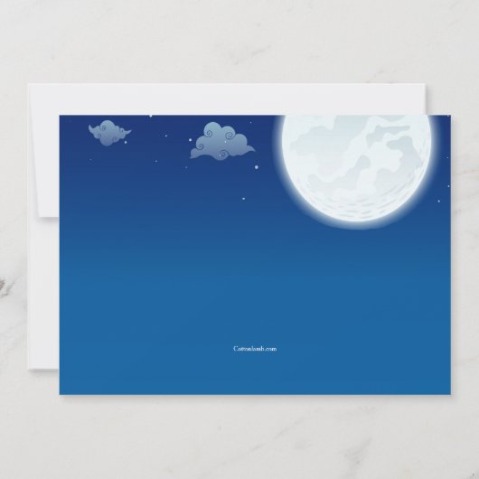 Middenherfst uitnodigingen (Achterkant)