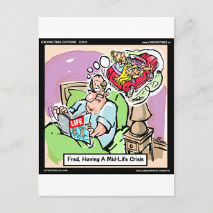 MiddenLife Crisis Funny T - shirts Mokken Kaarten 