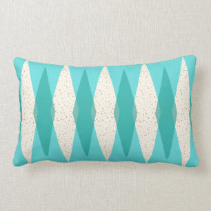 Middenmidden moderne Argyle Lumbar Pillow Kussen