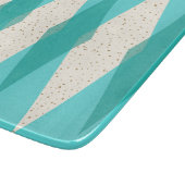 Middenmidden moderne Argyle-snijvlak Snijplank (Hoek)