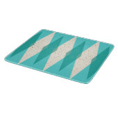 Middenmidden moderne Argyle-snijvlak Snijplank (Hoek)