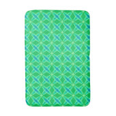 Middenmidden moderne atoomprinter - Jade Green Badmat (Voorkant Verticaal)