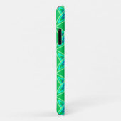 Middenmidden moderne atoomprinter - Jade Green Case-Mate iPhone Case (Achterkant/rechts)