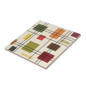 Middenmidden moderne geometrisch 1 tegeltje (Zijkant)