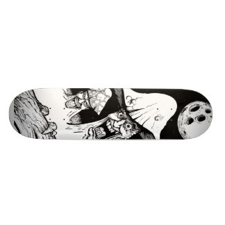 Middennacht Paddenstoelen Skateboard