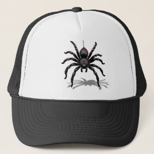 Middennacht Wever (Spin en Web) Thema Hoed Trucker Pet