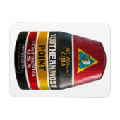 Middenste punt - Westen Magneet (Horizontaal)