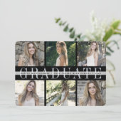 Middenstreep | Aankondiging van zes foto-Afstudere (Staand voorkant)