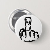 Middenvinger Ronde Button 5,7 Cm (Voorkant /achterkant)