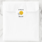 Middenvinger Stress Relief Sticker (Tas)