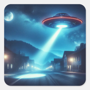 Middernacht: De aankomst Vierkante Sticker