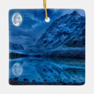 middernacht keramisch ornament