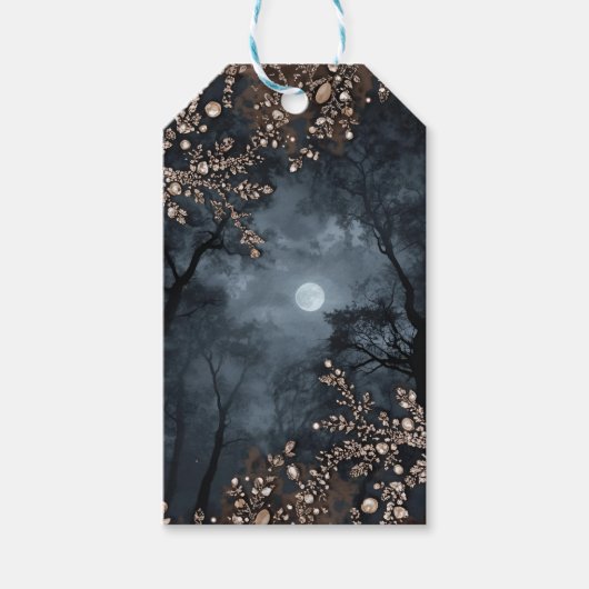 Middernacht Kristal Cadeaulabel (Voorkant)