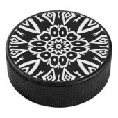 Middernacht Mandala Hockey Puck (3/4)