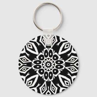 Middernacht Mandala Sleutelhanger
