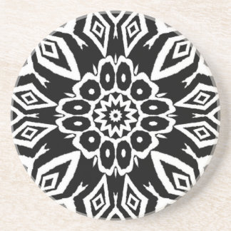 Middernacht Mandala Zandsteen Onderzetter