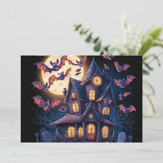 Middernacht op het Spokenlandgoed Kaart (Staand voorkant)