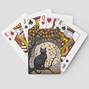 Middernacht Schildwacht Onder de Oogstmaan Pokerkaarten