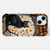 Middernacht Sentinel onder de Oogstmaan Case-Mate iPhone Case (Achterkant (horizontaal))