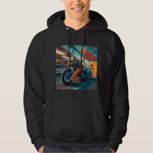 Middernacht Tijgerrijder Hoodie