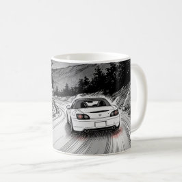 Middernacht Touge Run: S2K Manga Editie Koffiemok
