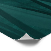 Middernacht Vijver Libellen Kunst aan de Muur - Po Poster (Hoek)