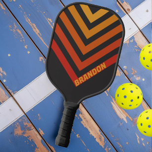 Middernacht Zonsondergang Nostalgisch Vintage Chev Pickleball Paddle