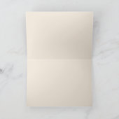 Middernachtbloei voorjaar Bloemen Trouwplaats Kaart (Binnen)