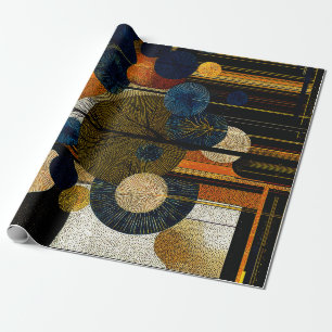 Middernachtbos op de planeet Mercurius #1 Cadeaupapier