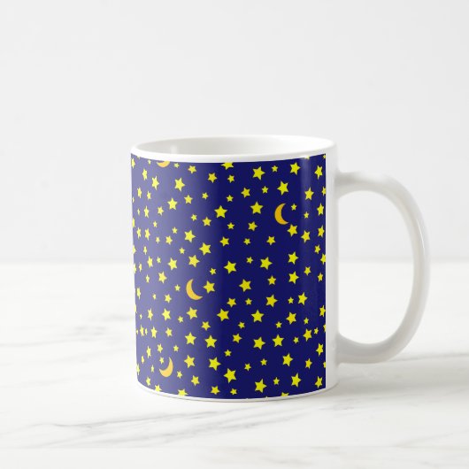 Middernachtelijke hemel koffiemok (Rechts)