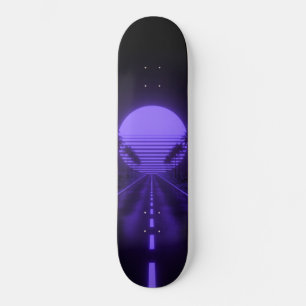 Middernachtelijke rit skateboard