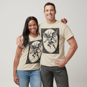 Middernachtvlucht De Gaap-demon rijst T-shirt