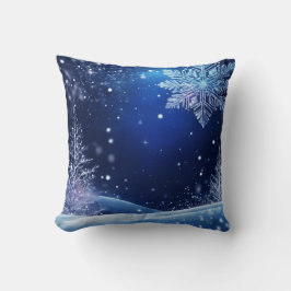 Middernachtvorst sprankelende sneeuwvlokken kussen