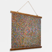 Middernachtzon sokken hangend wandkleed (Gebogen)