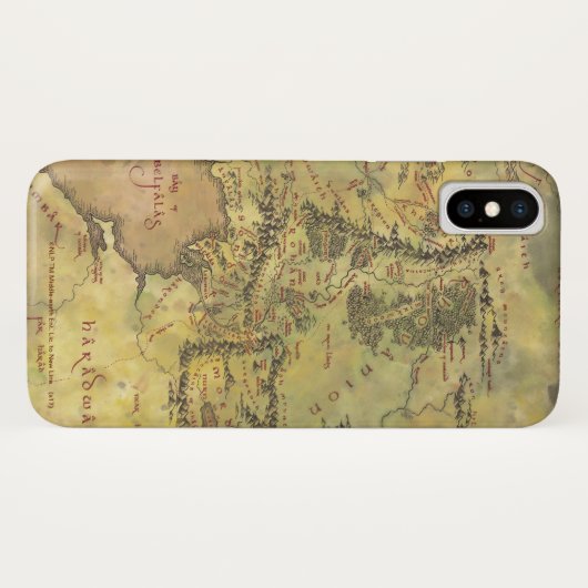 MIDDLE EARTH™ #2 Map Case-Mate iPhone Case (Achterkant (horizontaal))