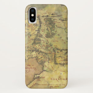 MIDDLE EARTH™ #2 Map iPhone X Hoesje