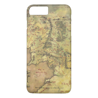 MIDDLE EARTH™ #2 Map iPhone 8 Plus / 7 Plus Hoesje