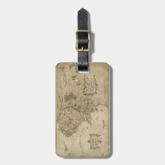 MIDDLE-EARTH™ BAGAGELABEL (Voorkant verticaal)