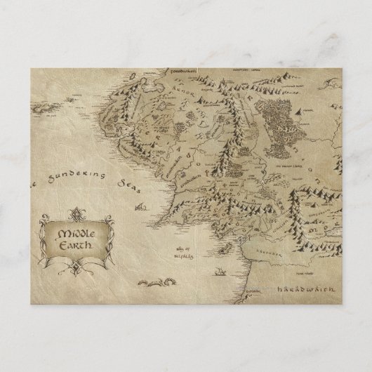 MIDDLE-EARTH™ BRIEFKAART (Voorkant)