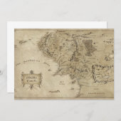 MIDDLE EARTH™ KAART (Voorkant / Achterkant)