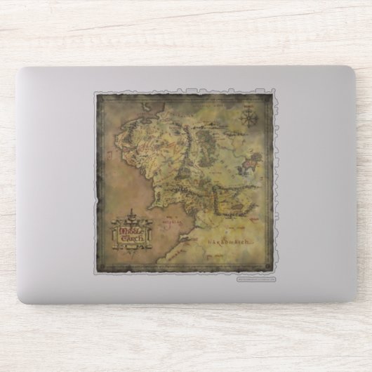 MIDDLE EARTH™ Map Sticker (Computer)
