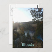 MIddle Fork Vermillion, Illinois carte postale (Devant / Derrière)