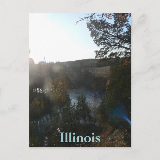 MIddle Fork Vermillion, Illinois carte postale (Devant)