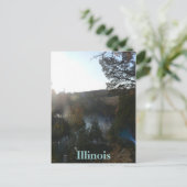 MIddle Fork Vermillion, Illinois-postkaart Briefkaart (Staand voorkant)
