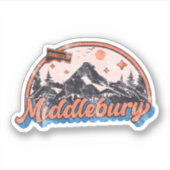 Middlebury, Connecticut Sticker (Voorkant)