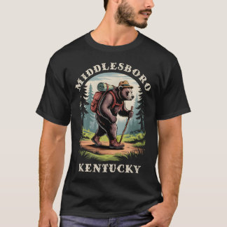 Middlesboro Kentucky Ky Mountains Wandelpad T-shirt