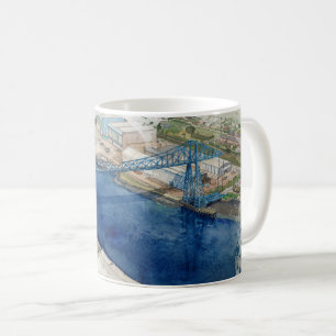Middlesborough Transporter Bridge Koffiemok