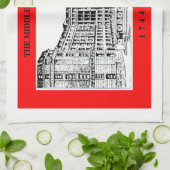 Middlesex Hospital Tea Towel Theedoek (Gevouwen)