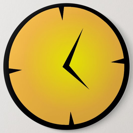 Middleskool Clock Badge Ronde Button 6,0 Cm (Voorkant)